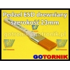 Pędzel ESD do topników i past 23mm drewniany