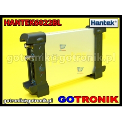 Hantek6022BL oscyloskop cyfrowy 2x20MHz USB PC + analizator stanów logicznych