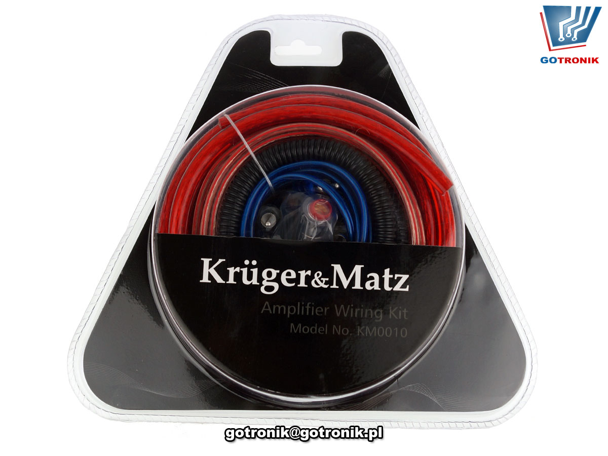 Zestaw montażowy do wzmacniaczy Kruger&Matz KM0010
