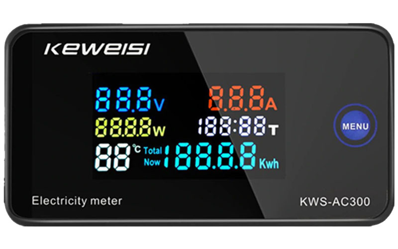 KWS-AC300-100A wielofunkcyjny miernik elektryczny panelowy BTE-1036