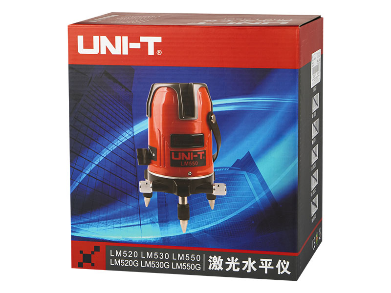 LM520 laserowa poziomica niwelator unit laser krzyżowy 360 stopni