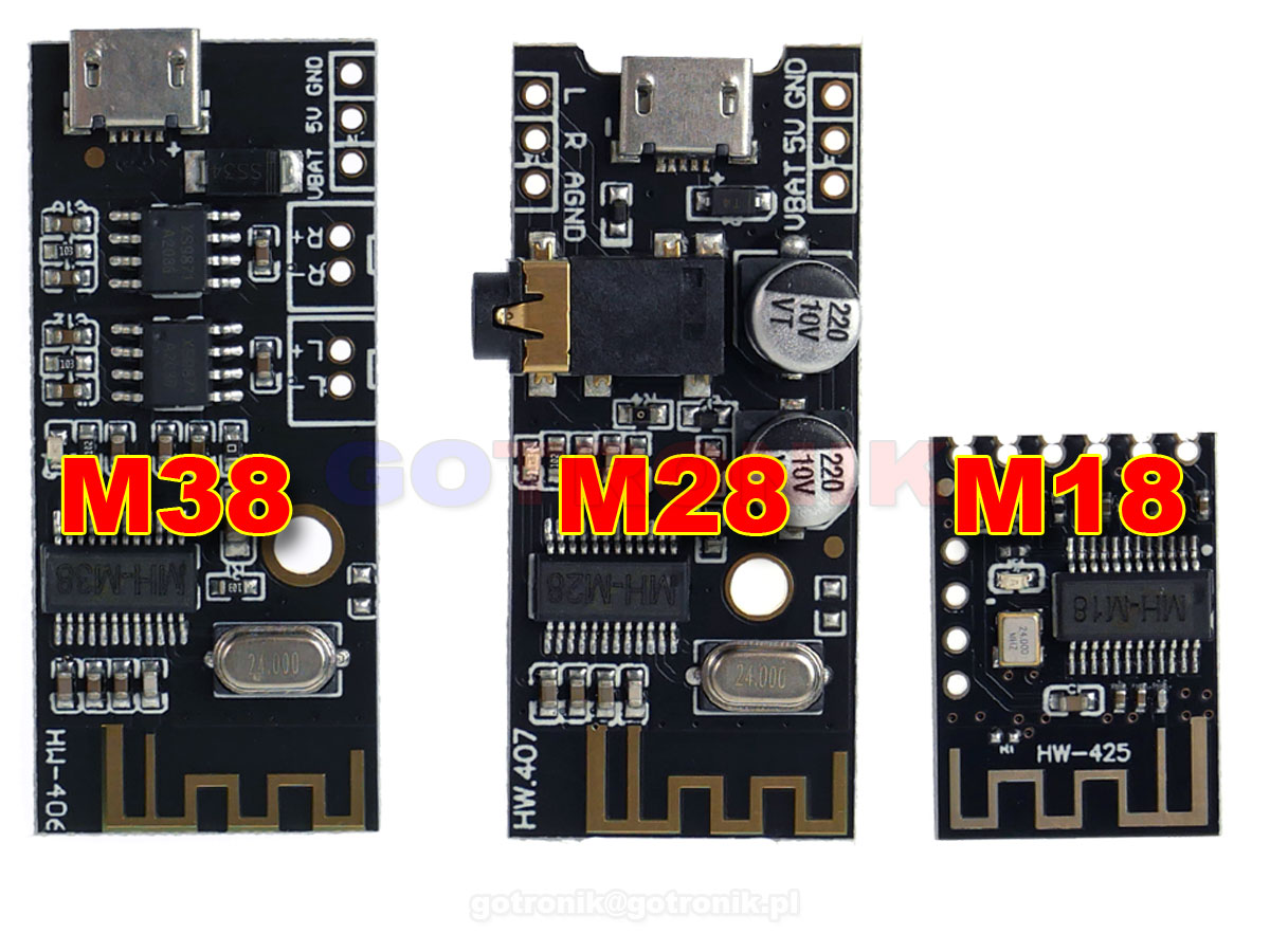 MH-M18 odbiornik audio Bluetooth 4.2