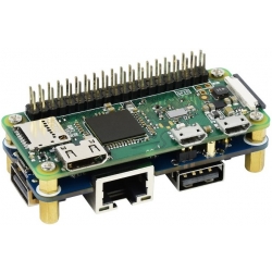 Ethernet / USB HUB HAT (B) do Rasberry Pi 1xRJ45 3x USB 2.0 Waveshare