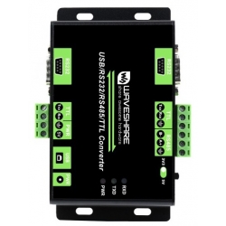 Przemysłowy izolowany konwerter Multi-Bus USB / RS232 / RS485 / TTL Waveshare