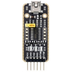 Moduł USB na UART wtyk mini USB szybka transmisja CH343 Waveshare