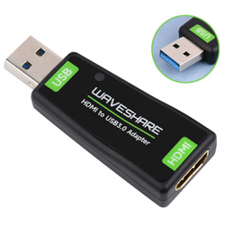 Adapter HDMI na USB 3.0 do gier, przesyłania strumieniowego, kamer Waveshare