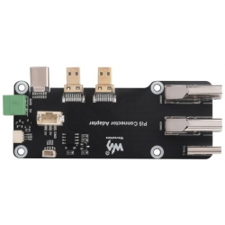 Wielofunkcyjna przejściówka z micro HDMI na HDMI do Raspberry Pi 5 / 4B Waveshare