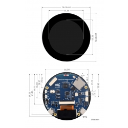 Moduł płytka rozwojowa ESP32-S3 2,1