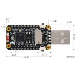 Moduł płytka rozwojowa ESP32-S3 z wyświetlaczem 240MHz WiFi Bluetooth Waveshare