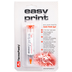 Pasta lutownicza Easy Print Sn62Pb36Ag2 40g AGT-025