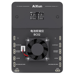 BC02 dwukanałowy kalibrator baterii do iPhone serii 11-14 tester akumulatorów Aixun