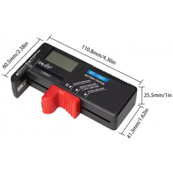 BT-168D cyfrowy tester baterii 1,5V 9V AAA AA C D CR2032 LR44 16340 Aneng