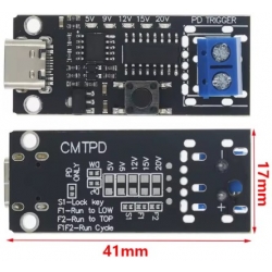 Wyzwalacz trybów szybkiego ładowania - tester ładowarek PD2.0 3.0 QC 20V 100W 5A złącze śrubowe