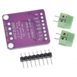 Moduł wzmacniacza do czujników temperatury  PT100 PT1000 SPI MAX31865 konwerter