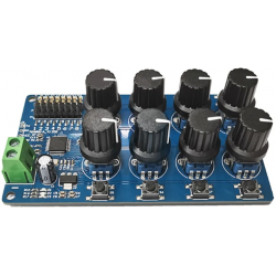 Moduł sterownika serwomechanizmów 8-kanałowy STM32 PWM 5-9V