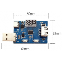 Moduł symulatora napięcia QC2.0 QC3.0 PD3.0 tester ładowania USB