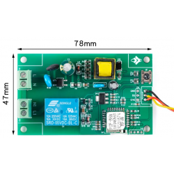 Moduł przekaźnika WiFi eWeLink z czujnikiem temperatury