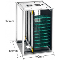 Magazynek na płytki drukowane PCB typu Rack 460x400x563mm