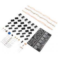 Zestaw KIT DIY 6 cyfrowy zegar budzik 4,5-5,5V DC bez obudowy dla majsterkowiczów