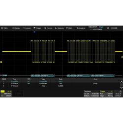 SDS-5000X-1553B szeregowe wyzwalanie i dekodowanie opcja software do SDS5000X