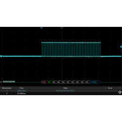 SDS-5000X-Manch wyzwalanie i dekodowanie sygnałów manchester opcja do SDS5000X