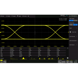 SDS6000L-EJ analiza diagramu Eye oraz Jitter'a opcja software do SDS6000L