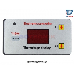 elektroniczny sterownik regulator procesu pracy akumulatorów 12V chroni akumulator przed całkowitym głębokim rozładowaniem BTE-817