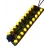 Wskaźnik wysterowania audio LED z mikrofonem USB equalizer żółty