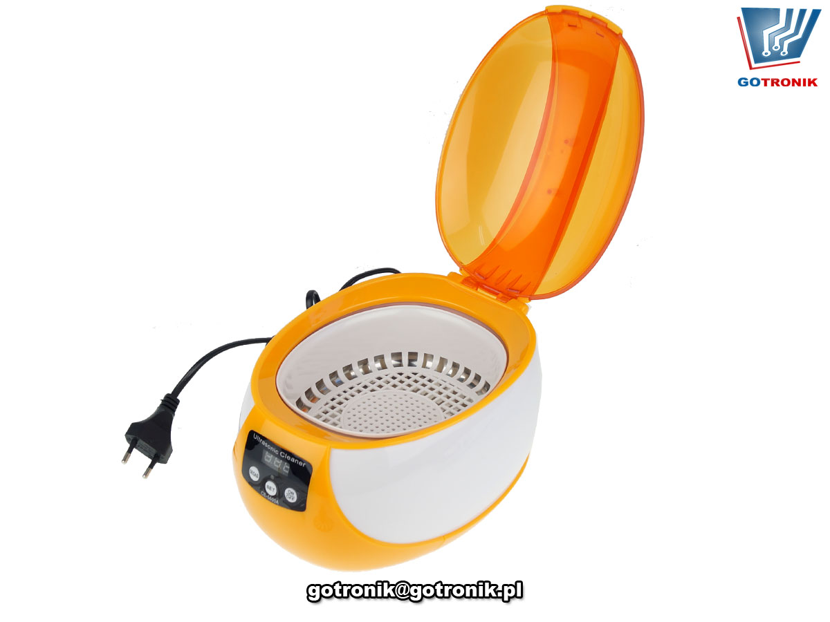 Myjka ultradźwiękowa CE-5600A Jeken z funkcję degas wanna zbiornik 750ml do mycia