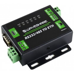 Konwerter przemysłowy RS232/RS485 na Ethernet Waveshare