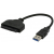 Adapter USB 3.0 do urządzeń SATA 2,5" dyski twarde HDD/SSD 23cm 5Gb/s