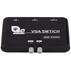 Dwukanałowy przełącznik switch złącza VGA