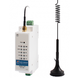 Przemysłowy modem konwertera 4G LTE na RS485 na szynę DIN z gniazdem SIM USR-DR504-EUX