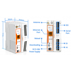 Bramka IoT integrująca moduł ESP32 do Arduino USR-M100-ARD