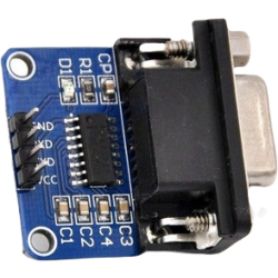 Konwerter poziomów napięć RS232-TTL MAX3232 z gniazdkiem DB9 do Arduino