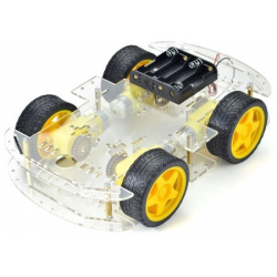 Podwozie robota ZK-03 4 silniki z enkoderami - platforma mobilna 4WD