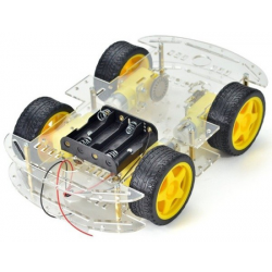 Podwozie robota ZK-03 4 silniki z enkoderami - platforma mobilna 4WD