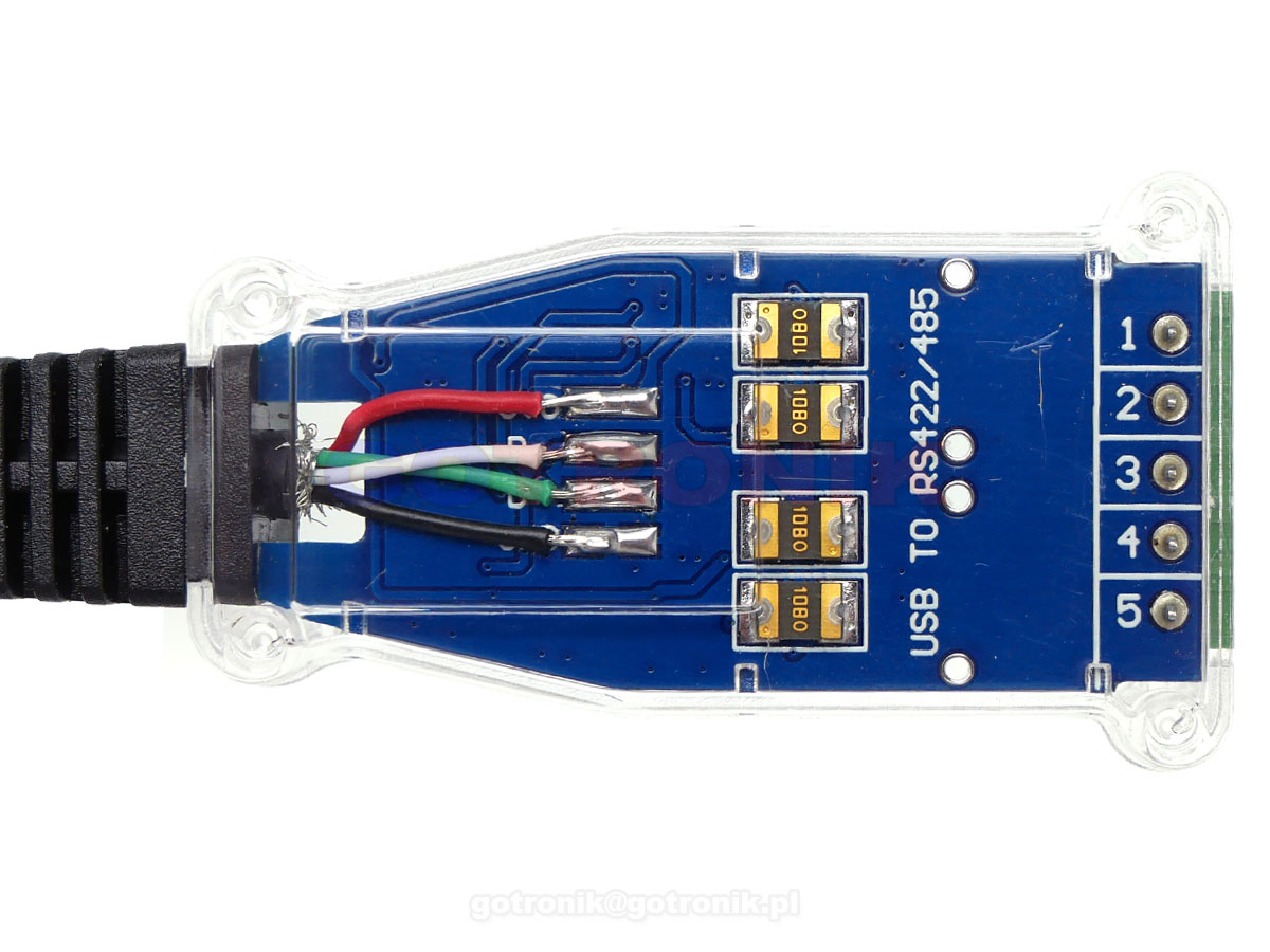 USB - RS485/RS422 konwerter na CH340B z przewodem RBS-034 RBS034