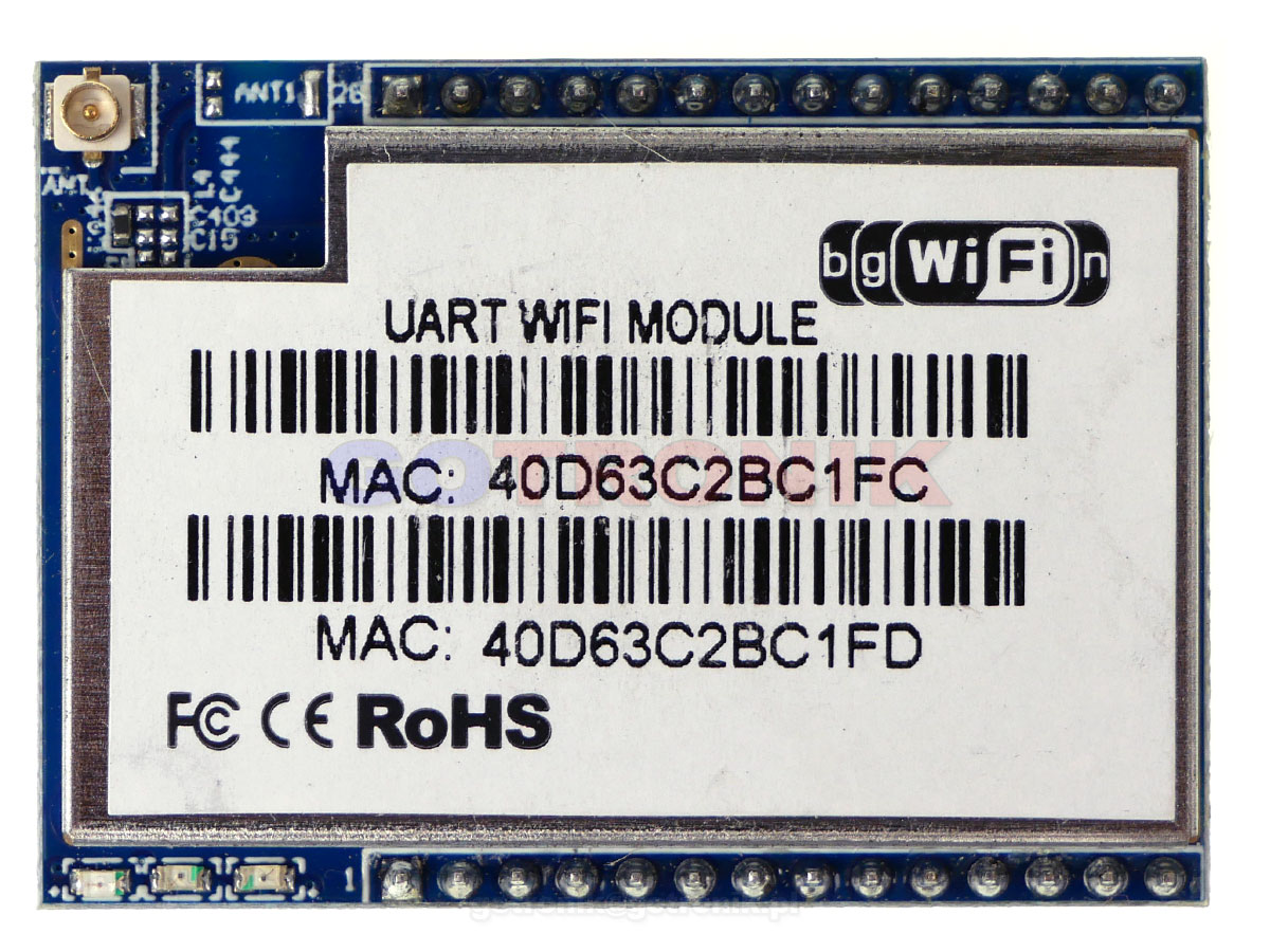 HLK-RM04 moduł WIFI do konwertera RS232 na WIFI LAN/WAN RBS-038 RBS038