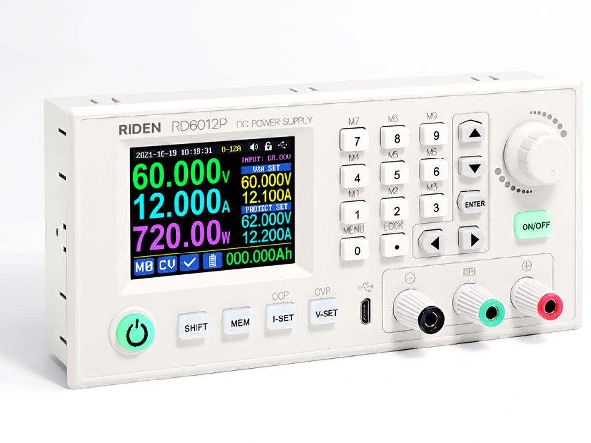 RD6012P panelowy moduł zasilacza 0-60V 0-12A 720W