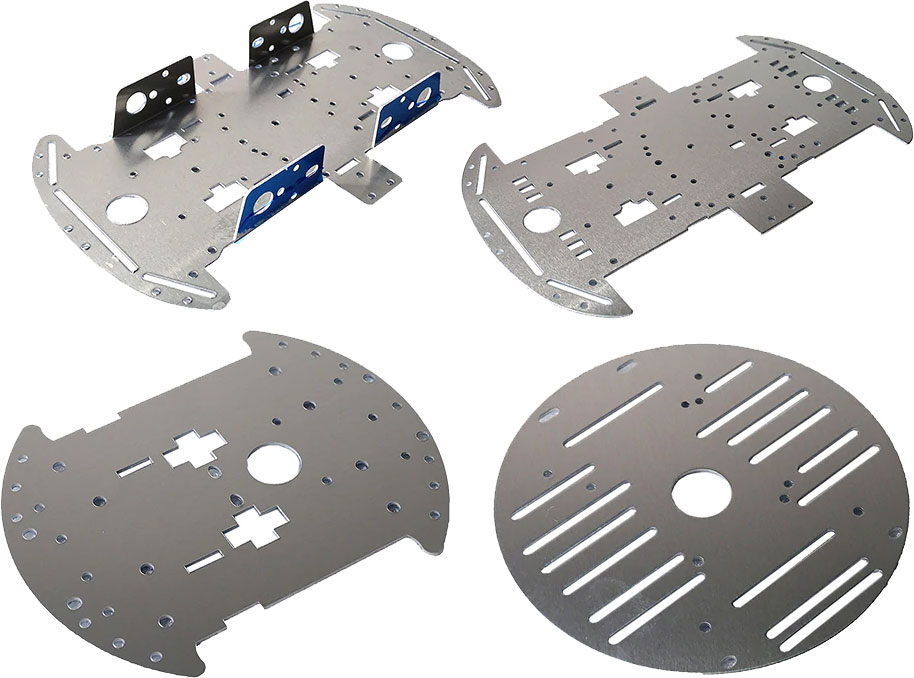 Porównanie aluminiowych podwozi do budowy robotów platform