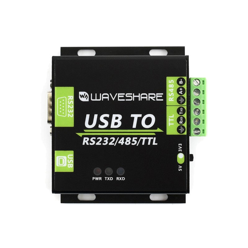 adapter konwerter przejściówka interfejsu USB TO RS232, USB TO RS485, USB TO TTL (UART) izolowana z izolacją WAVESHARE 