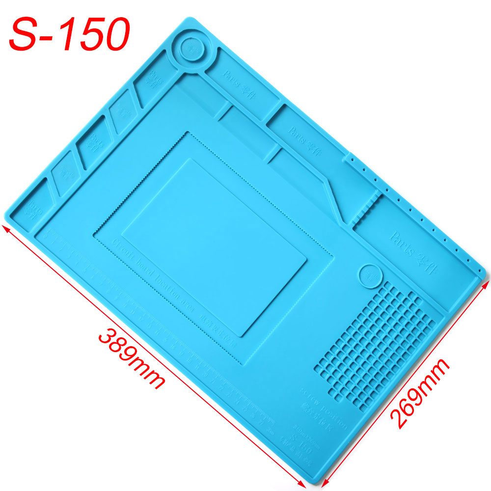 mata silikonowa do serwisu elektroniki gms, rtv, agd, bga 39cm x 27cm S150 S-150