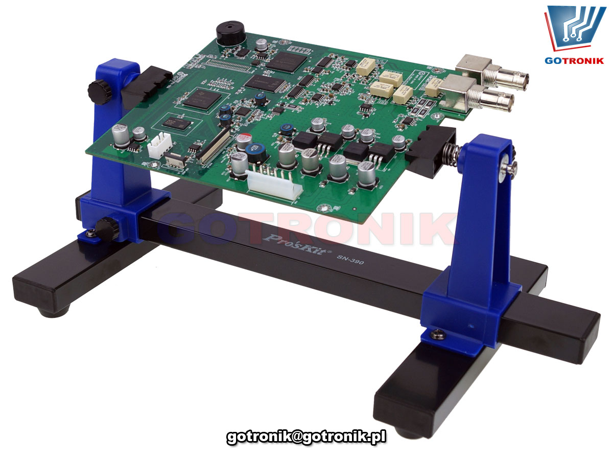 Uchwyt montażowy płytek drukowanych PCB do lutowania SN-390 Pro'skit