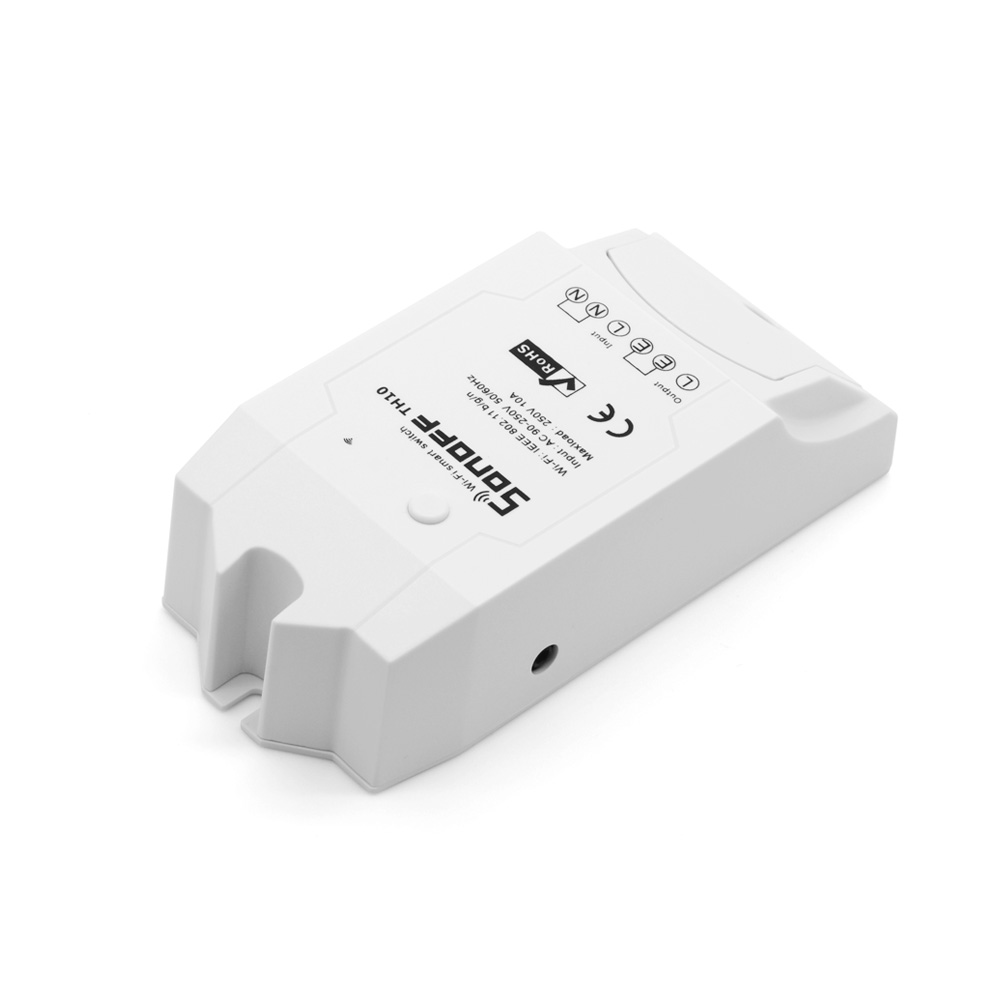 Sonoff TH16 przełącznik sterowany z WiFi przekaźnik inteligentny itead IM160712002 3500W 15A