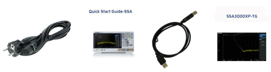 SSA3032X Plus analizator widma 3,2GHz + licencja generatora TG generator śledzący SIGLENT