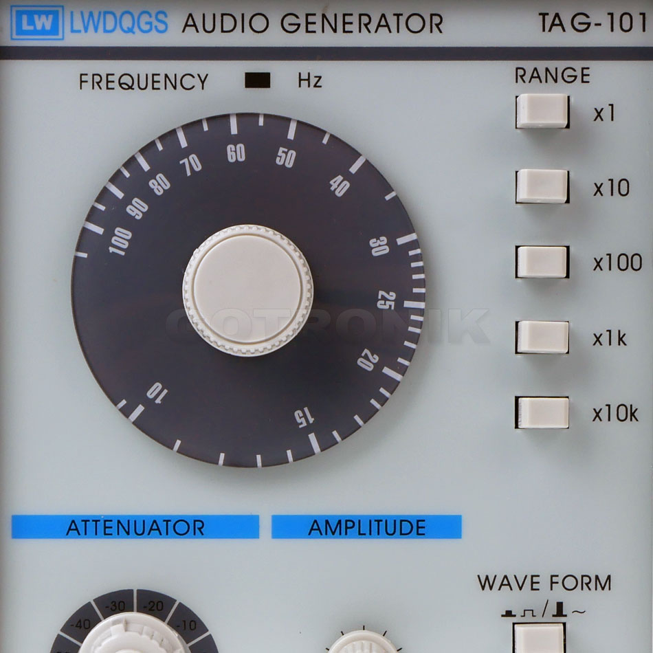TAG-101 generator sygnałowy niskiej częstotliwości do zastosowań audio