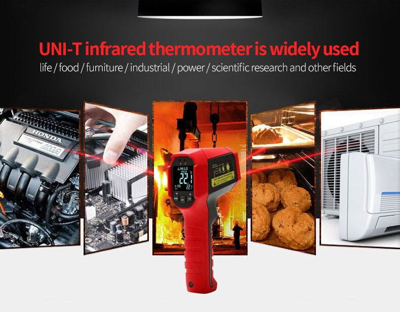 UT309D pirometr na podczerwień - cyfrowy miernik temperatury UNIT