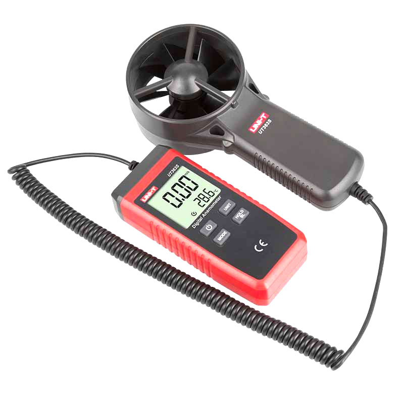 UT363S termoanemometr pomiar temperatury i szybkości przepływu powietrzaUNIT