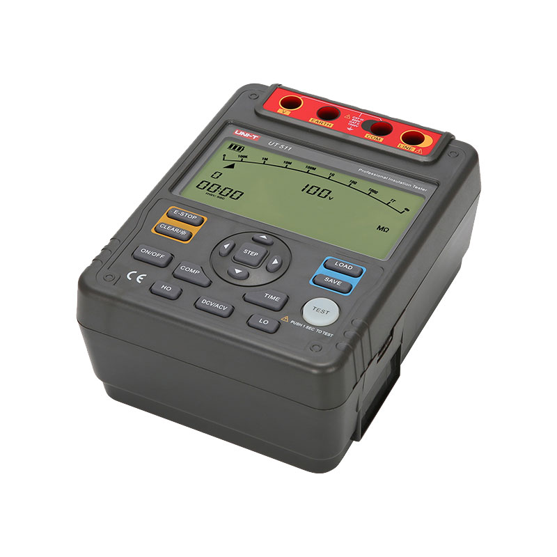 UT511 Uni-t miernik rezystancji izolacji induktor do pomiarów elektrycznych napięcie probiercze 100V 250V 500V 1000V 1kV UT-511 MIE0098
